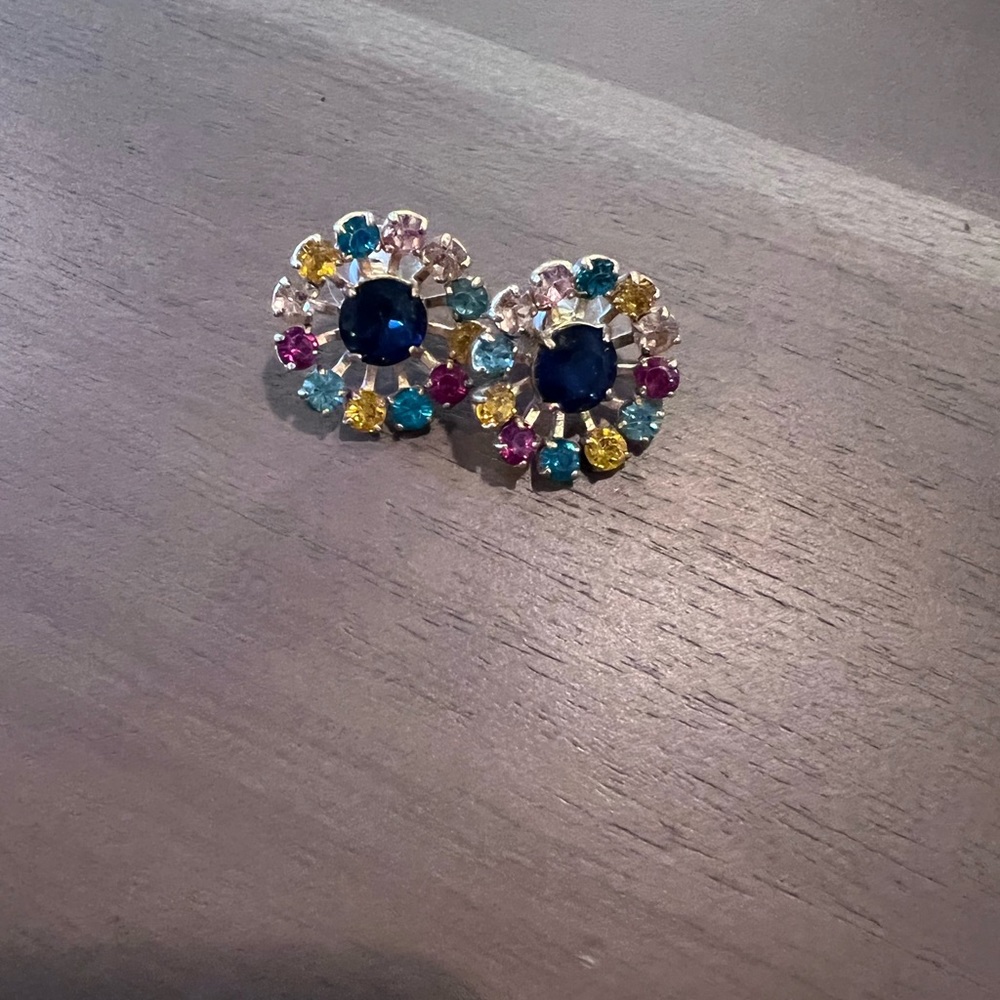 J. Crew statement earrings